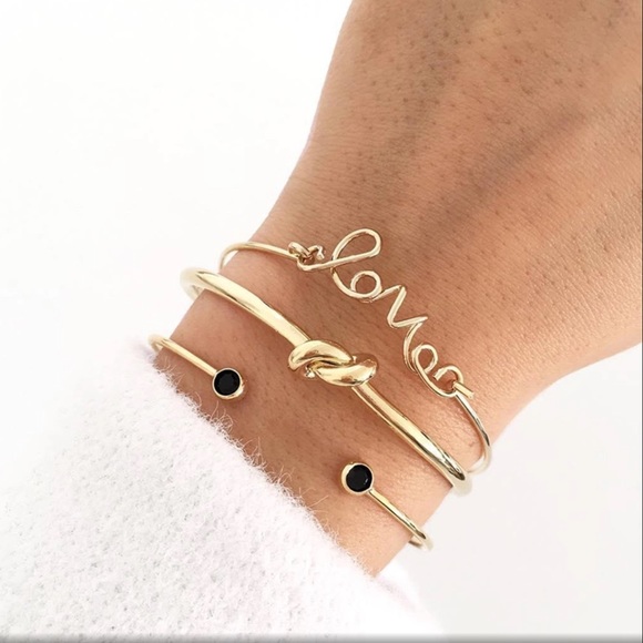 ChicGeekInfo Jewelry - Stackable trio bracelets
